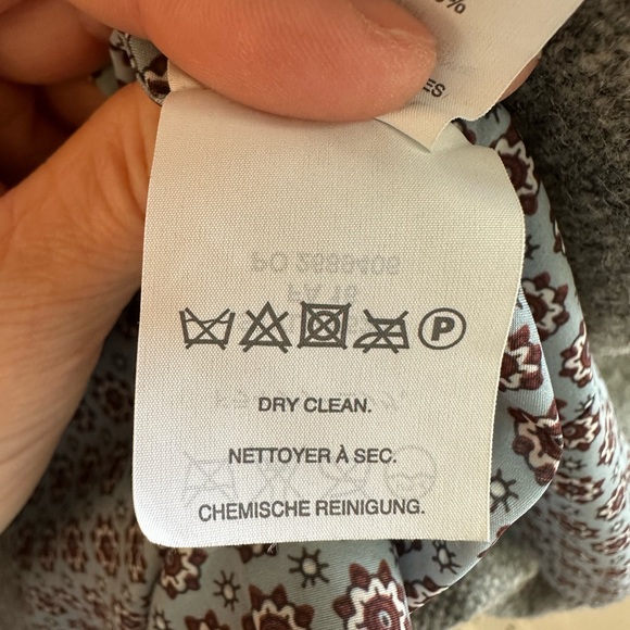 J. Crew Gray Blazer with Notched Lapels and Tailored Fit - Picture 7 of 9